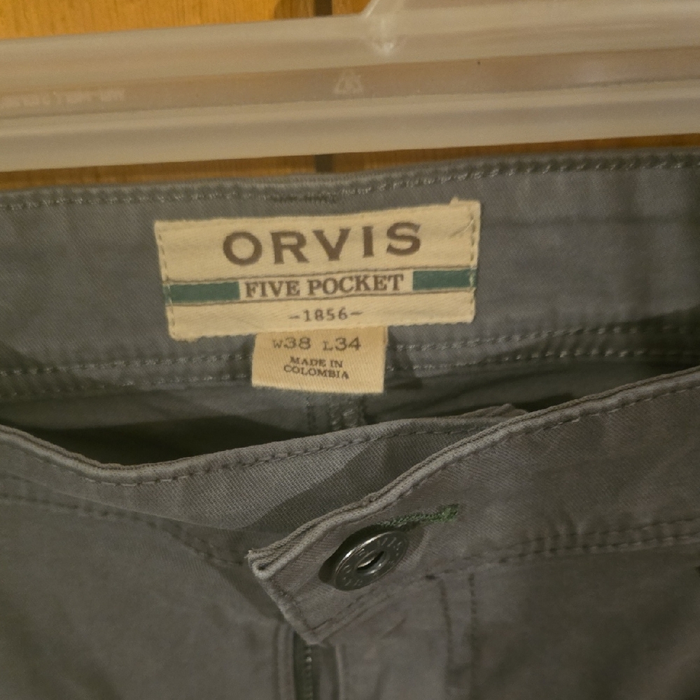 Orvis Charcoal Five Pocket Trousers